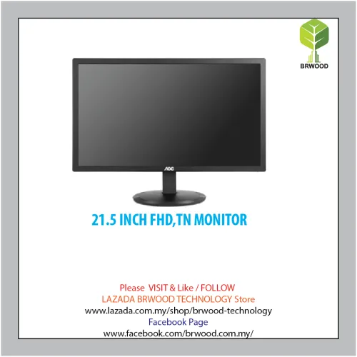 AOC E2470SWH: 23.6 INCH FHD,TN,SPEAKER MONITOR