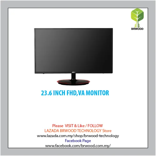 AOC M2461FWH: 23.6 INCH FHD,VA MONITOR 