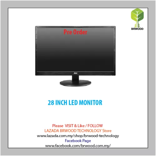 AOC M2870VQ: 28 INCH LED MONITOR