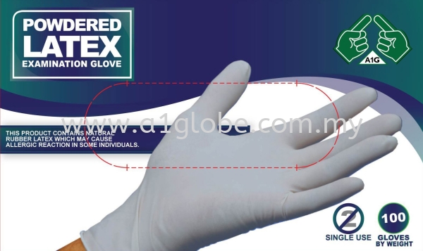 Powdered Latex Examination Glove Glove Malaysia, Negeri Sembilan, Selangor, Kuala Lumpur (KL), Thailand, China Manufacturer, Supplier, Supply, Supplies | A1 Globe Sdn Bhd