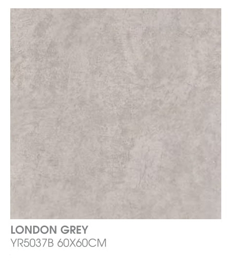 London Grey YR5037B 60 x 60cm LONDON Commercial Kuala Lumpur (KL), Malaysia, Selangor, Cheras, Petaling Jaya (PJ), Setapak Supplier, Suppliers, Supply, Supplies | Sing Mee Co. (M) Sdn. Bhd.