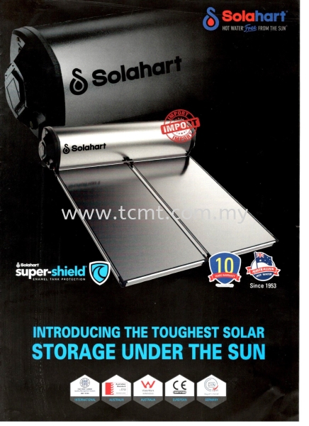 302J System J Series Solahart Solar water Heater Solar water Heater Malaysia Johor Bahru JB Supply Suppliers | TC Marketing & Trading