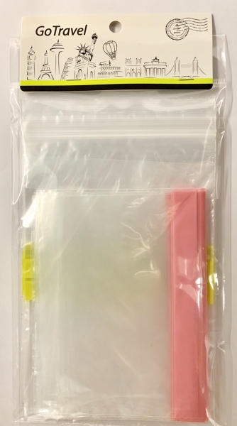 21194 GoTravel 21pcs Ziplock Bags  GoTravel Products  Make-Up Accessories Cecil, City Girl, Malaysia Johor Bahru JB | Perniagaan Lily Sdn Bhd