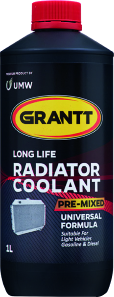 LONG LIFE RADIATOR COOLANT PRE-MIXED	 SPECIALTY PRODUCT GRANTT Selangor, Malaysia, Kuala Lumpur (KL), Puncak Alam Supplier, Suppliers, Supply, Supplies | Alto Angkasa Sdn Bhd