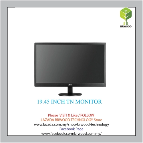 AOC E2070SWNE: 19.45 INCH TN MONITOR