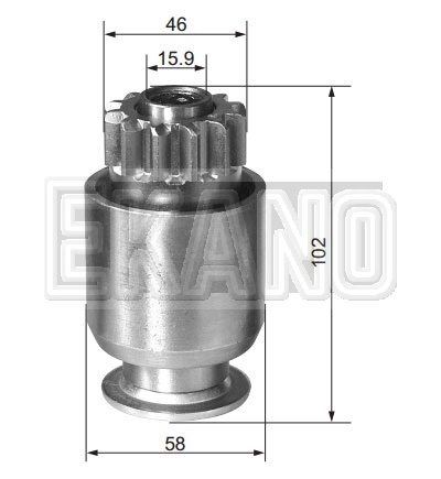 EKN GB-D018 DELCOREMY SERIES STARTER DRIVES STARTER COMPONENTS Johor Bahru (JB), Malaysia, Selangor, Kuala Lumpur (KL), Skudai, Kempas, Batu Caves Supplier, Suppliers, Supply, Supplies | Honggoll Enterprise (M) Sdn Bhd