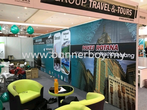 Pwtc Matta Fair 2019 Trade Show - Foamboard backdrop / latar belakang