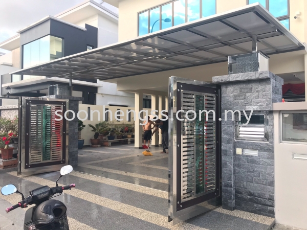  ALUMINIUM COMPOSITE PANEL AWNING STAINLESS STEEL Johor Bahru (JB), Skudai, Malaysia Contractor, Manufacturer, Supplier, Supply | Soon Heng Stainless Steel & Renovation Works Sdn Bhd