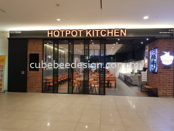 Hotpot- Sunway Pyramid HOTPOT KITCHEN RESTAURANT @ SUNWAY PYRAMID (OLD) (RENOVATION & ID) Selangor, Puchong, Kuala Lumpur (KL), Malaysia Works, Contractor | Cubebee Design Sdn Bhd