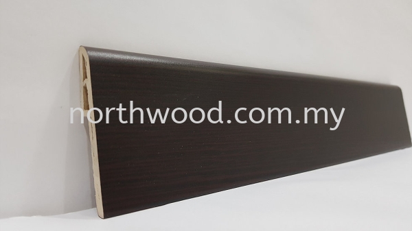 PVC Skirting 70mmH African Wenge Skirting Flooring Accessories Kedah, Malaysia, Penang, Perlis, Alor Setar, Sungai Petani Supplier, Installation, Supply, Supplies | NORTHWOOD (M) SDN. BHD.