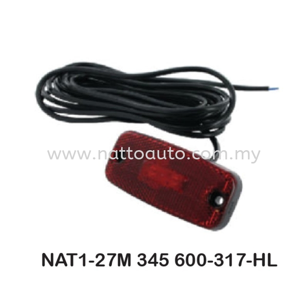 REAR MARKER LIGHT 12V/24V Truck Bus LED Side Marker Lamp  RECTANGLE SIDE MARKER Side Marker Lamp Lighting Kuala Lumpur (KL), Malaysia, Pahang, Selangor, Kuantan Supplier, Suppliers, Supply, Supplies | Natto Auto & Engineering Sdn Bhd