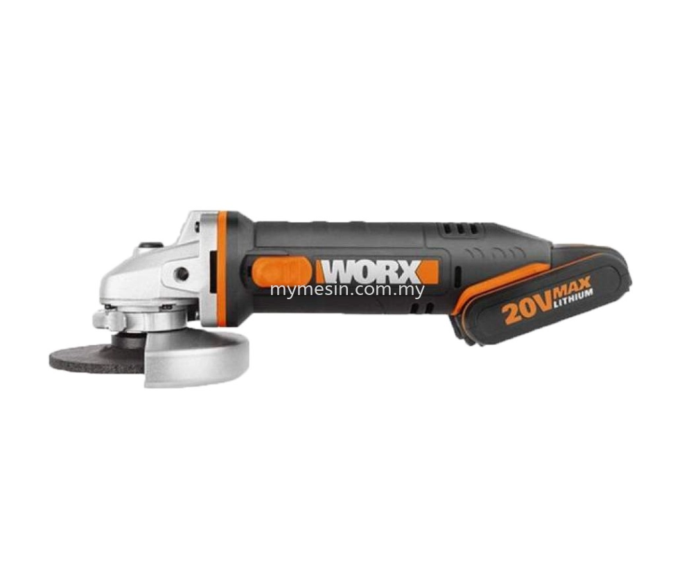 Worx WX802 20V Max Li-ion Angle Grinder