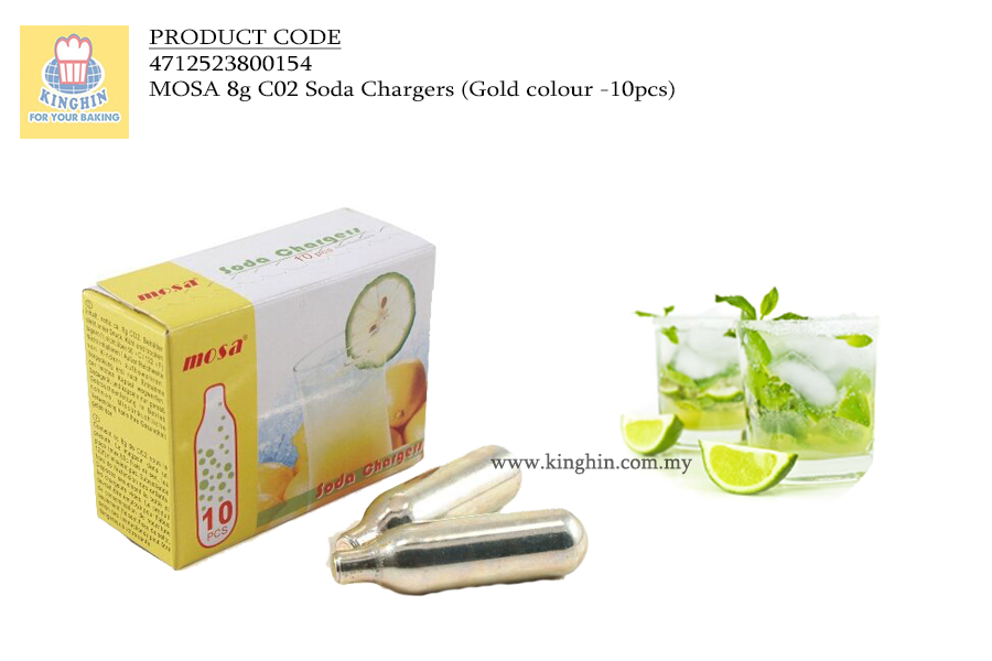 MOSA - Soda Chargers (10pcs)