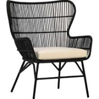 RLC 001 - RATTAN LOUNGE CHAIR + STEEL