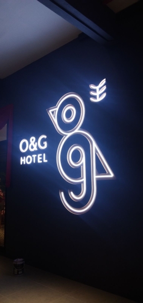  O&G HOTEL LED SIGN Penang, Malaysia, Butterworth Supplier, Suppliers, Supply, Supplies | Maxart Marketing And Supplies