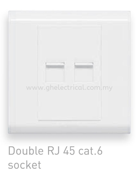 Balanko 2gang cat6 socket Legrand Balanko  Switches  Kuala Lumpur (KL), Malaysia Supply, Supplier | G&H Electrical Trading Sdn Bhd