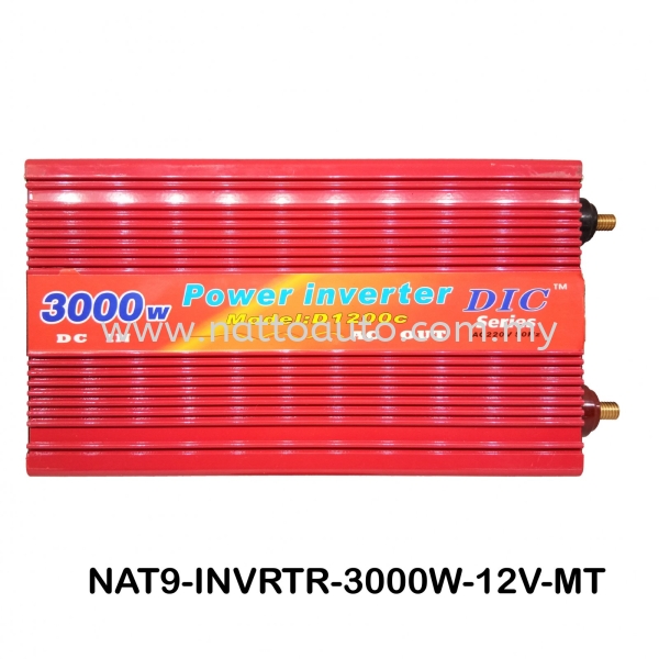 DC12V TO AC220V 3000W DC/AC Power Inverters Inverter Battery Charger, Inverter, Converter, USB Ports Car Charger, voltmeter Kuala Lumpur (KL), Malaysia, Pahang, Selangor, Kuantan Supplier, Suppliers, Supply, Supplies | Natto Auto & Engineering Sdn Bhd