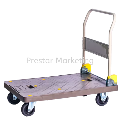 MYSTAR - SINGLE PVC PLATFORM FOLDABLE HAND TROLLEY