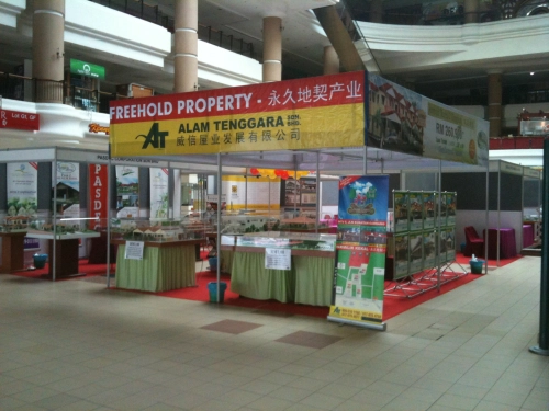 Booth With Signage