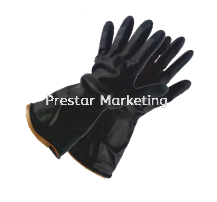 INDUSTRIAL BLACK RUBBER GLOVE