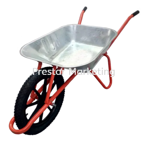 PRESTAR V4 HOT DIP GALVANIZED WHEELBARROW