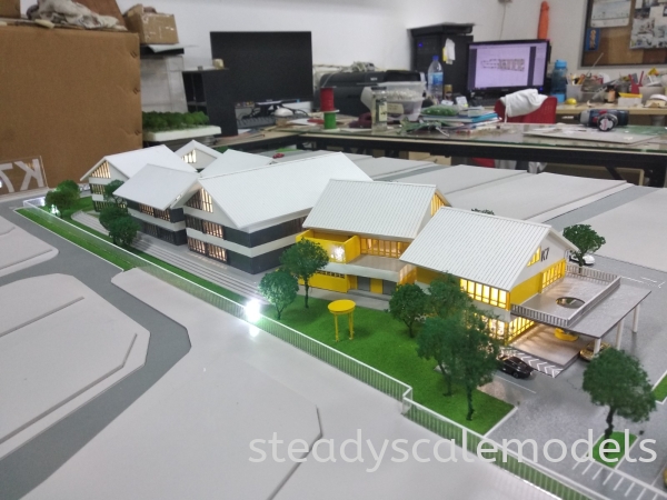  Project K7 Kuala Lumpur (KL), Malaysia, Selangor, Kepong Architectural, Building, Model | Steady Scale Models