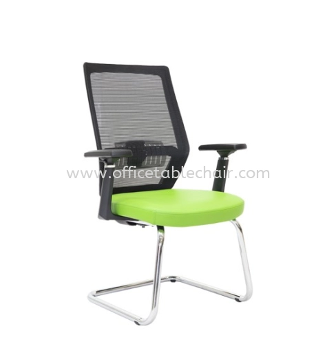 FILTON 1 VISITOR ERGONOMIC MESH OFFICE CHAIR C/W CHROME CANTILEVER BASE