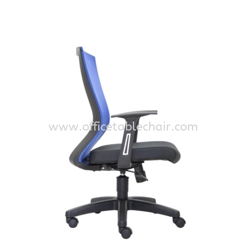 MALTON 2 MEDIUM BACK ERGONOMIC MESH OFFICE CHAIR C/W POLYPROPYLENE BASE