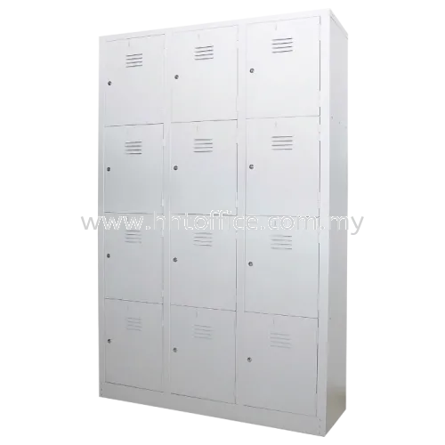 12 Compartment Multiple Steel Locker