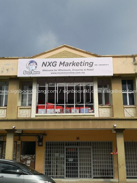 NXG Marketing Normal Metal G.I Signage At Sentosa Klang Papan Tanda Metal GI Selangor, Malaysia, Kuala Lumpur (KL) Pembuat, Pebekal, Pemasangan | Great Sign Advertising (M) Sdn Bhd