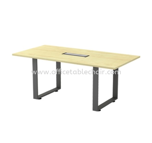 OLVA RECTANGULAR MEETING OFFICE TABLE (C/W FLIPPER BOX) ASQVB 18