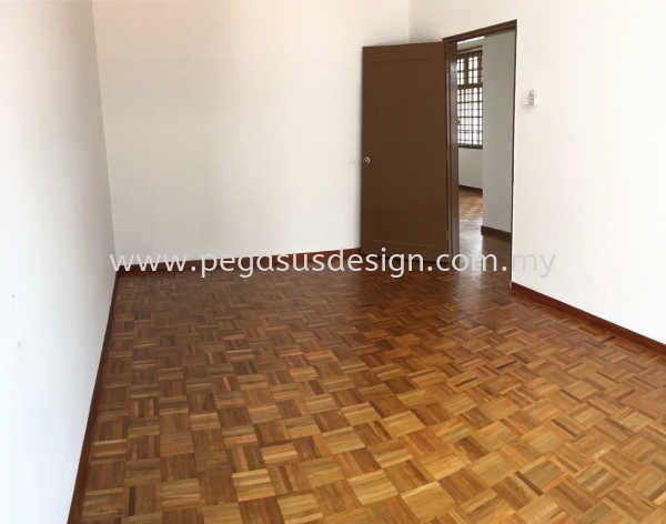  Parquet Flooring Work  Johor Bahru (JB), Taman Universiti, Skudai Contractor, Service | Pegasus Design & Build Sdn Bhd