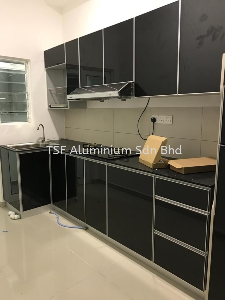 001 Kitchen Cabinet Johor Bahru (JB), Malaysia, Mount Austin Supplier, Installation, Design, Contractor | TSF Aluminium Sdn Bhd