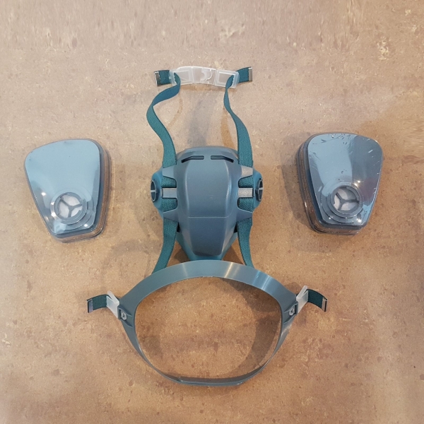 Half-Face Gas Mask ID31037 Accessories Welding Equipment Selangor, Malaysia, Kuala Lumpur (KL), Seri Kembangan, Setapak, Kajang Supplier, Suppliers, Supply, Supplies | Knight Auto Sdn Bhd