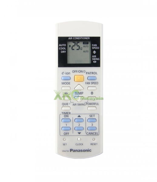 A75C2988 PANASONIC AIR CONDITIONING REMOTE CONTROL  PANASONIC AIR CON REMOTE CONTROL Johor Bahru (JB), Malaysia Manufacturer, Supplier | XET Sales & Services Sdn Bhd