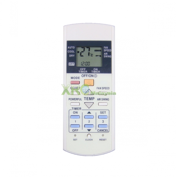 A75C2836 PANASONIC AIR CONDITIONING REMOTE CONTROL  PANASONIC AIR CON REMOTE CONTROL Johor Bahru (JB), Malaysia Manufacturer, Supplier | XET Sales & Services Sdn Bhd