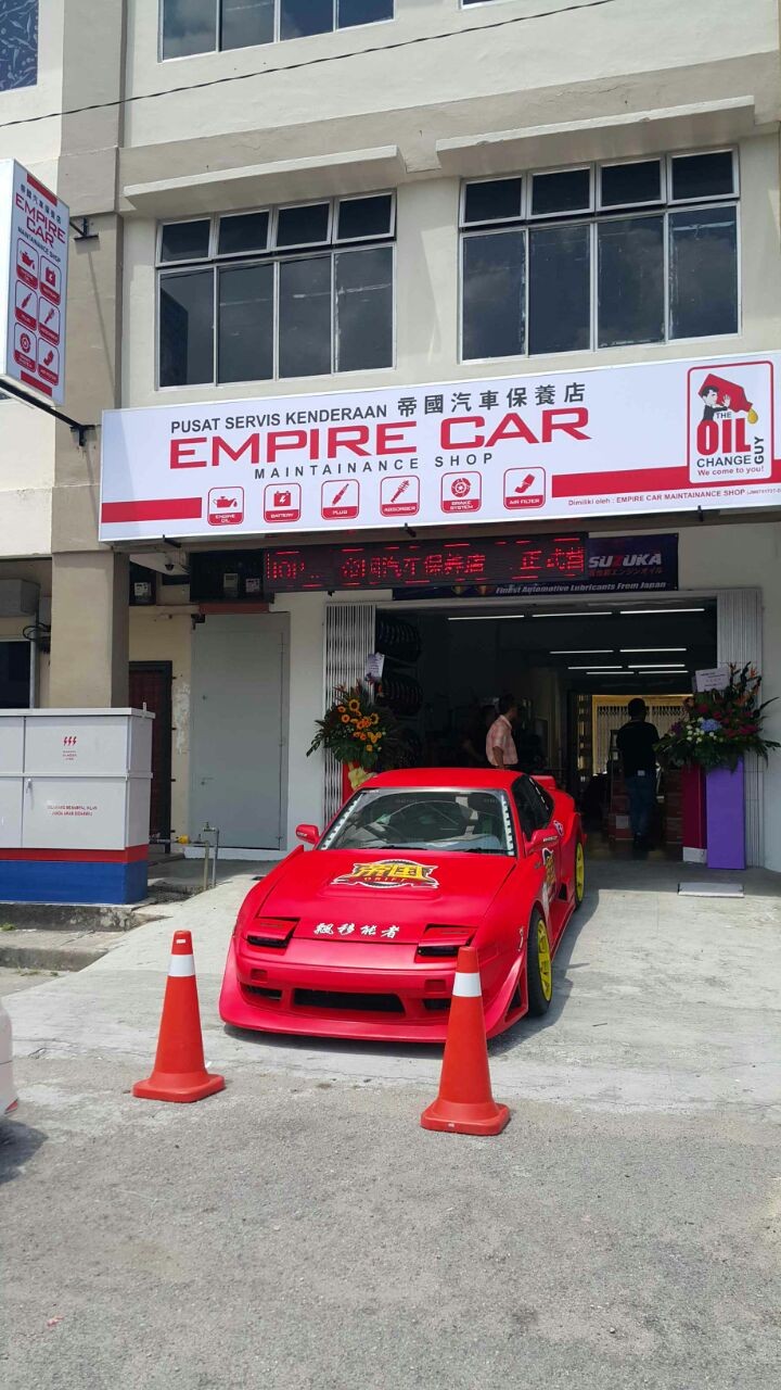 Empire Car Light Box Signboard