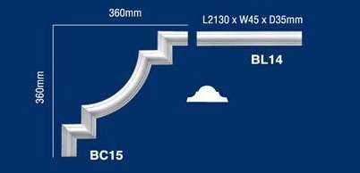 BL14 Beadings & Corners Beading and Corners Johor Bahru (JB), Malaysia, Singapore, Kuala Lumpur (KL), Selangor, Melaka, Perak, Pahang Supplier, Manufacturer, Supply, Supplies | KIONG GAY