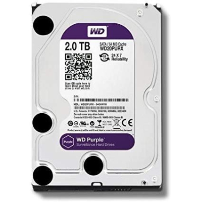 WD 3.5 Purple Surveillance 2TB.WD20PURZ