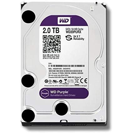 WD 3.5 Purple Surveillance 2TB.WD20PURZ WESTERN DIGITAL Network/ICT System Johor Bahru JB Malaysia Supplier, Supply, Install | ASIP ENGINEERING