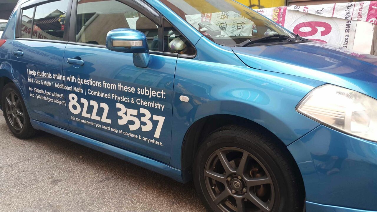 car sticker