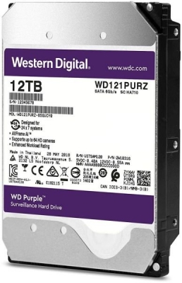WD 3.5 Purple Surveillance 12TB.WD121PURZ