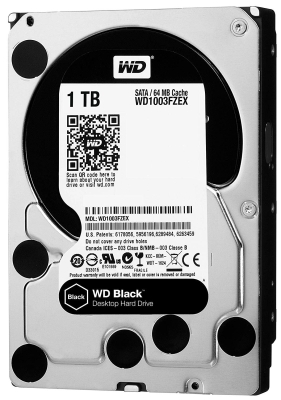 WD Black 1TB Performance Desktop Hard Drive WD1003FZEX