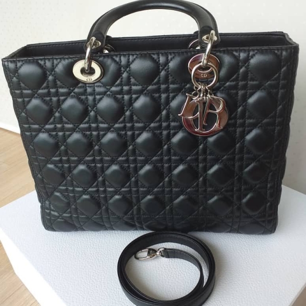 (SOLD) Lady Dior Large Lambskin in Black with SHW Christian Dior Kuala Lumpur (KL), Selangor, Malaysia. Supplier, Retailer, Supplies, Supply | BSG Infinity (M) Sdn Bhd