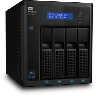 WD MY CLOUD EX4100 16TB - WDBWZE0160KBK-SESN