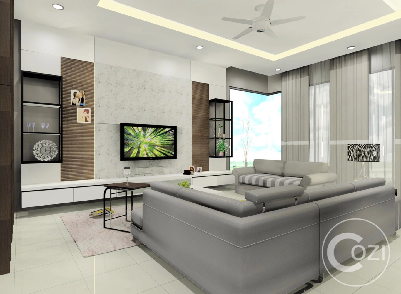 Bungalow interior design