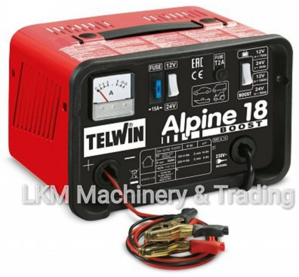 Telwin Alpine 18 Boost Battery Charger Seremban, Negeri Sembilan (NS),  Malaysia Supplier, Suppliers, Supply, Supplies | LKM Machinery & Trading