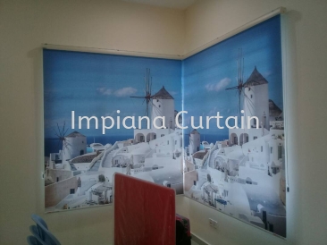 Custom Print Roller Blinds Specialist at Setia Alam, Meru, Klang