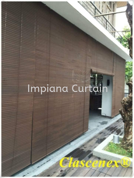 Bungalow Wooden Blinds Maker at Taman Melawati, Damansara Outdoor Wooden Blinds Blinds Selangor, Kuala Lumpur (KL), Malaysia, Petaling Jaya (PJ), Shah Alam Supplier, Suppliers, Supply, Supplies | Impiana Curtain Sdn. Bhd.