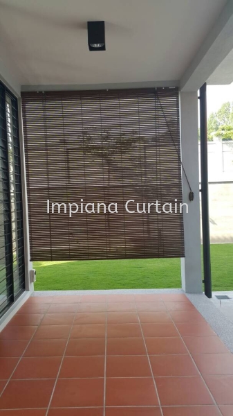 House Corridor Wooden Blinds Maker at Bandar Utama, Petaling Jaya (PJ) Outdoor Wooden Blinds Blinds Selangor, Kuala Lumpur (KL), Malaysia, Petaling Jaya (PJ), Shah Alam Supplier, Suppliers, Supply, Supplies | Impiana Curtain Sdn. Bhd.